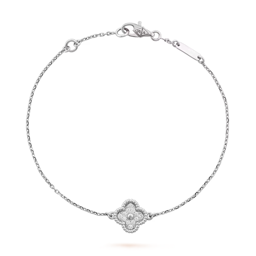 Pulsera Sweet Alhambra <br> Oro Blanco