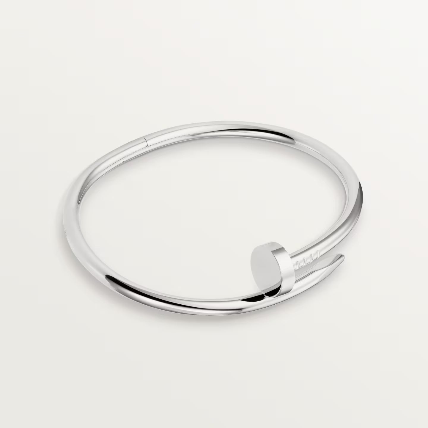 Pulsera Juste un Clou - Oro Blanco