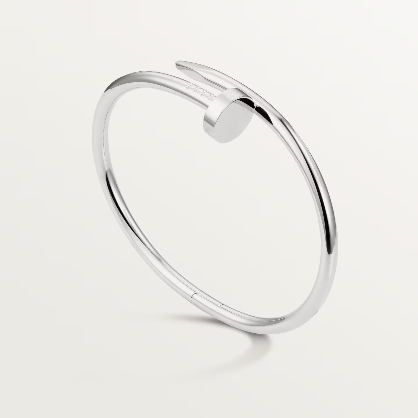 Pulsera Juste un Clou - Oro Blanco
