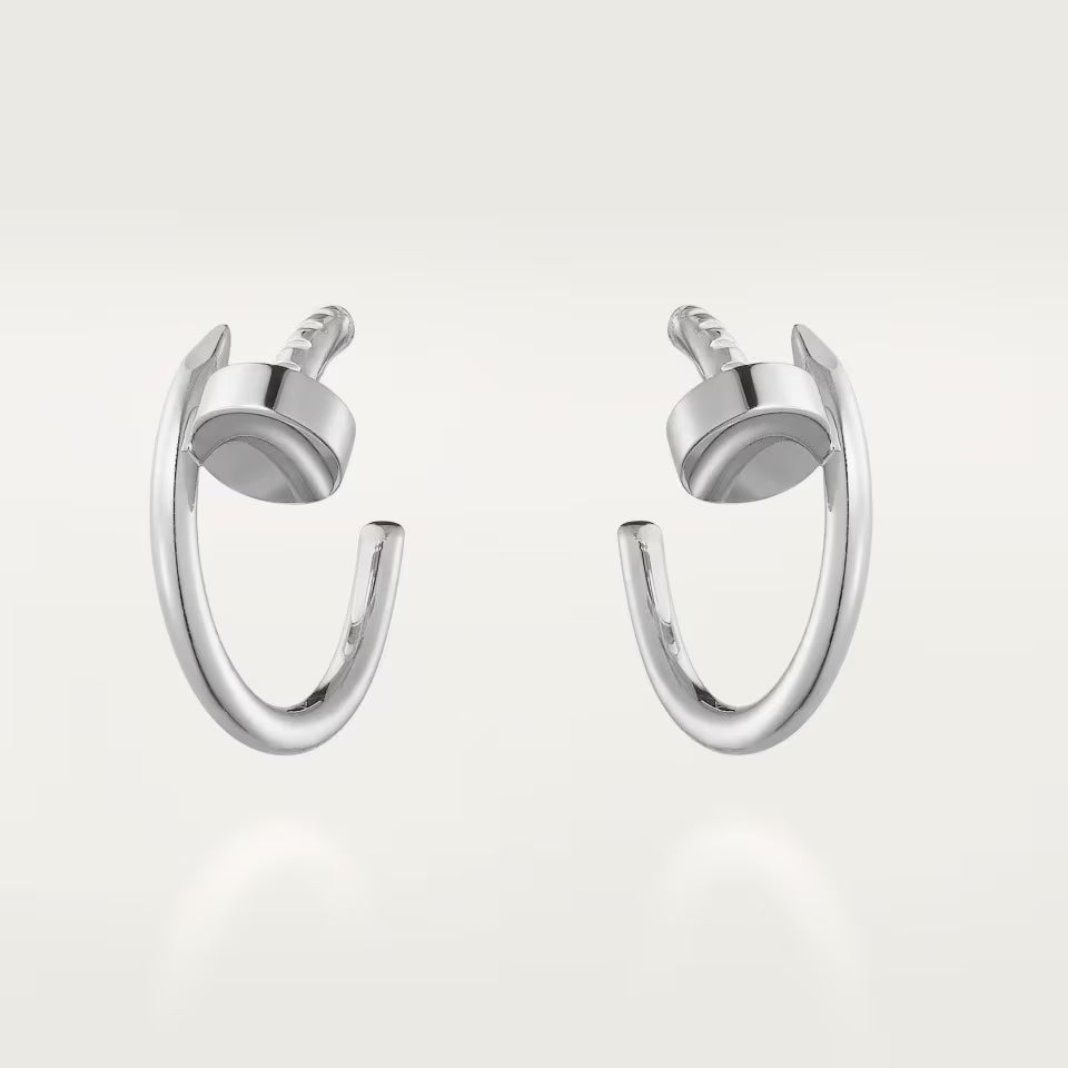 Juste un Clou Aros - Oro Blanco
