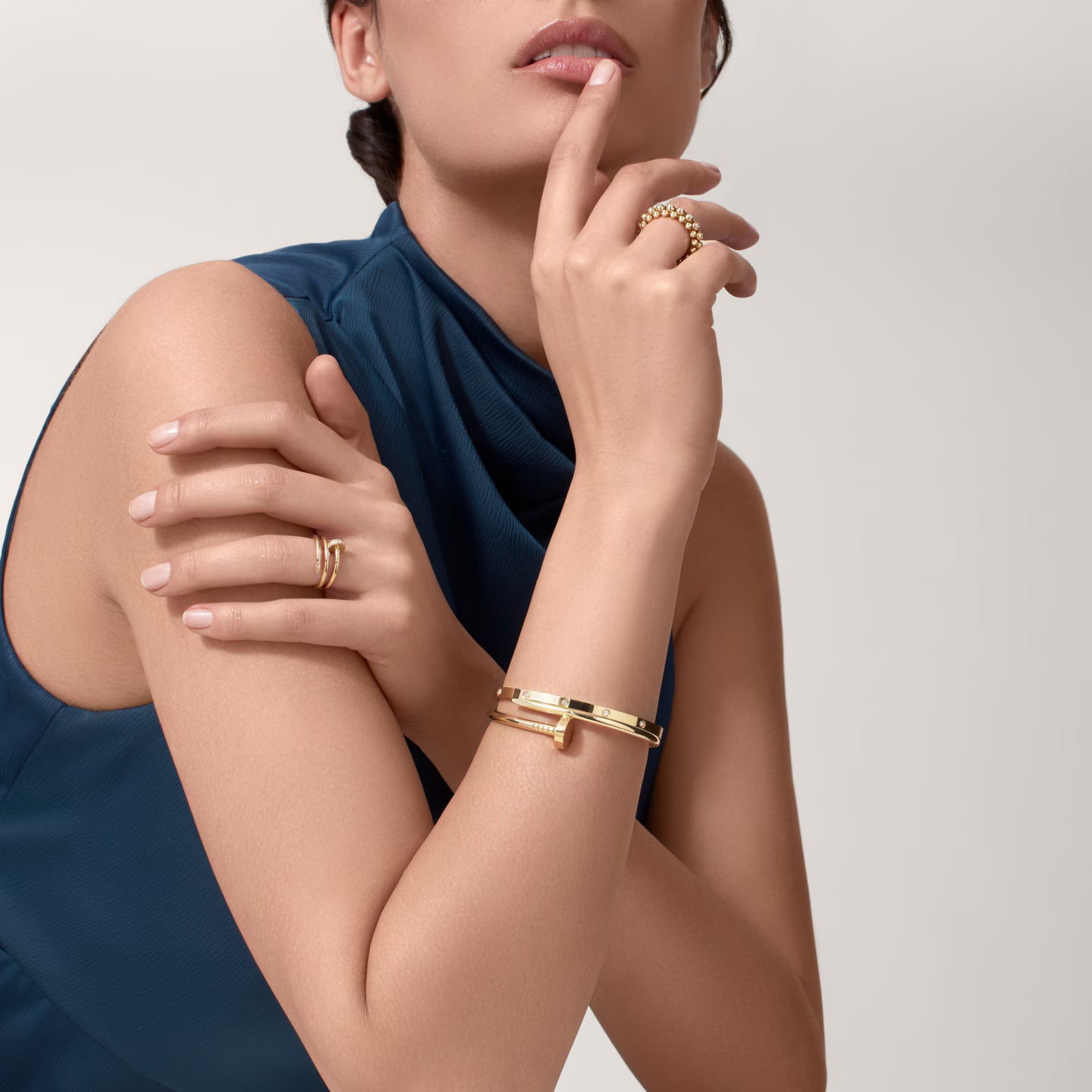 Pulsera Juste un Clou - Oro Amarillo