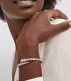 Bracelet Serpenti Viper <br> Oro blanco 18k, diamante 2,80 ct