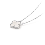 Colgante Alhambra vintage <br> Oro Blanco