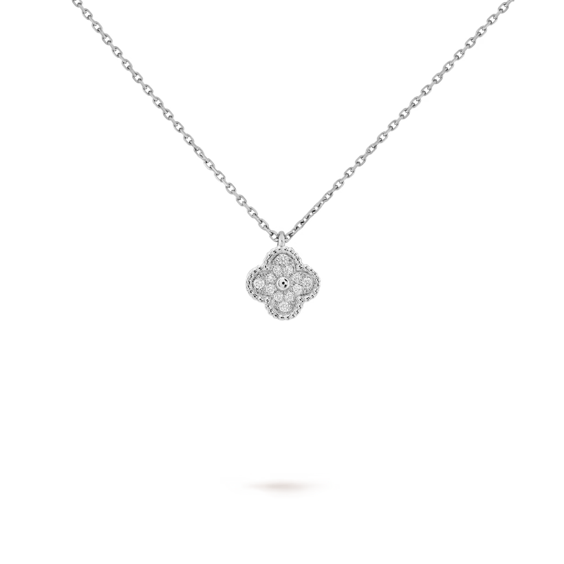 Colgante Dulce Alhambra <br> Oro Blanco