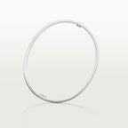 Pulsera LOVE cierre con tornillo <br> Oro Blanco