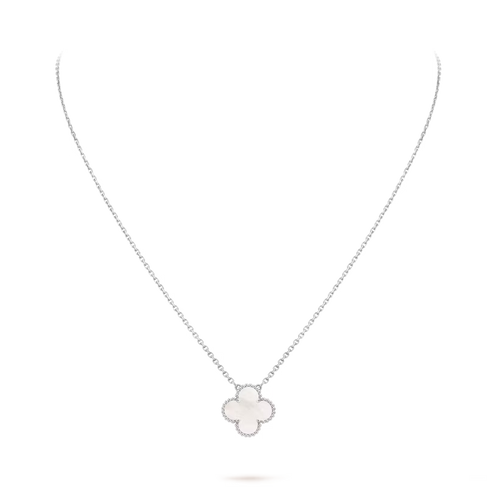 Colgante Alhambra vintage - Oro Blanco