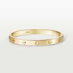 Pulsera LOVE cierre con tornillo <br> Oro Amarillo